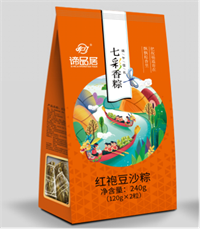 諦品居-紅袍豆沙粽