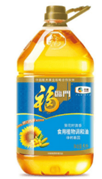 中糧·福臨門葵花籽清香食用植物調和油5L