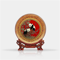 國寶熊貓（金屬掐絲）