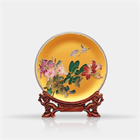 紫荊蝴蝶（金屬掐絲）