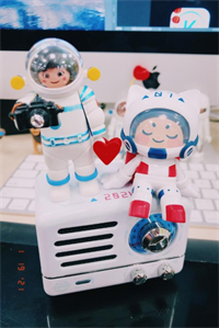 貓王收音機 x王者榮耀潮玩禮盒 小王子FM/藍牙便攜式音箱 OTR MW-2A  魯班七號