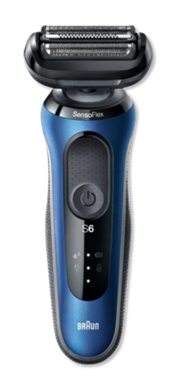 博朗新6系60-B1300s電動剃須刀（藍色）