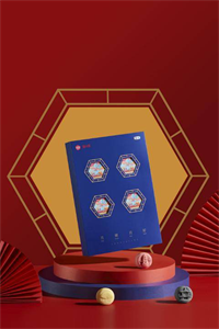 國貨中糧·月潮月好桃山皮低糖月餅|國潮款A2
