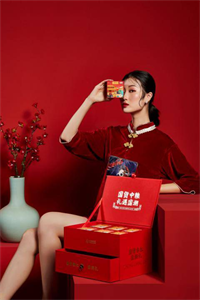 國(guó)貨當(dāng)紅·中糧糧小買(mǎi)創(chuàng)意雙層抽屜精裝中秋禮盒C