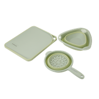 CSC560S101GRNFU  樂(lè)扣樂(lè)扣 廚房工具三件套（綠色）
