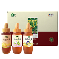 中糧“山萃吉祥三寶”蜂蜜禮盒