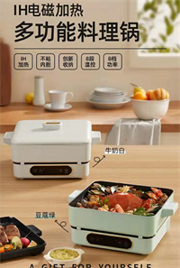 IH多功能電磁爐鍋 MK-373