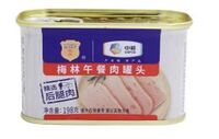 中糧梅林牌午餐肉罐頭（藍(lán)白罐）
