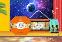 七彩之珍八角鐵盒-山珍禮盒