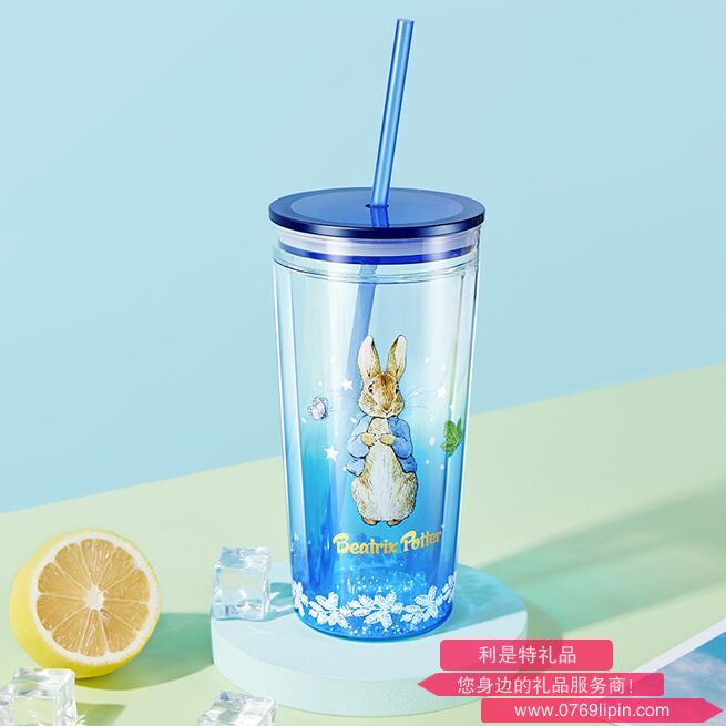 比得兔晶燦星光雙層玻璃杯  PR-T1427.png