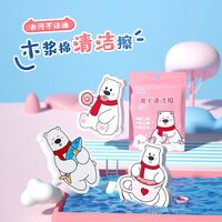 熊小呆魔術(shù)清潔擦（3個(gè)裝） SL0022