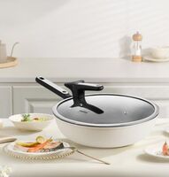 赫曼德米羅抗菌不粘合金炒鍋 HMD-9718