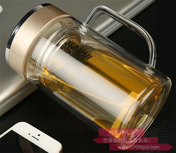 雙層泡茶水杯