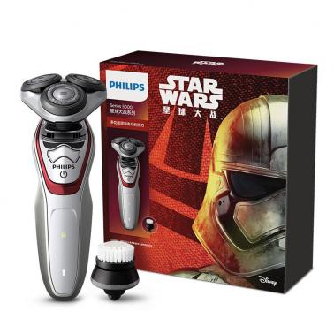 飛利浦（PHILIPS）電動剃須刀XZ5800星球大戰(zhàn)系列 干濕兩用 刮胡刀 智能卡入式潔面刷.jpg