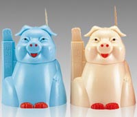 自動牙簽瓶