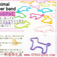 多彩動物橡皮圈（6只裝）