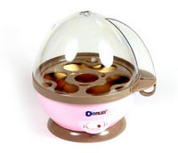 粉色智能蒸蛋機