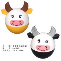 牛型儲錢罐