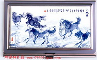 八駿圖名片盒