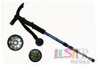 SM-D131 帶9LED燈登山杖