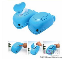 海豚紙巾盒