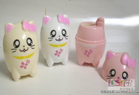 kitty自動牙簽瓶