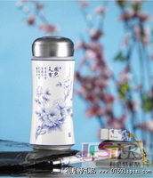 國色天香保溫杯筆U盤三件套