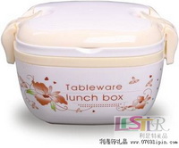 方形手提單層飯盒