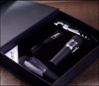 朗格斯真空酒塞+開瓶刀+鑰匙扣+倒酒器