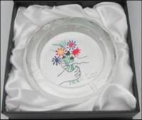 花邊型水晶煙缸